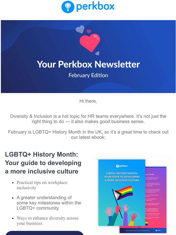 [February Edition] Your Perkbox Newsletter