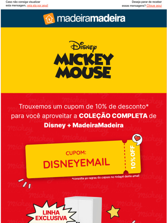 O Mickey trouxe um presente pra voc