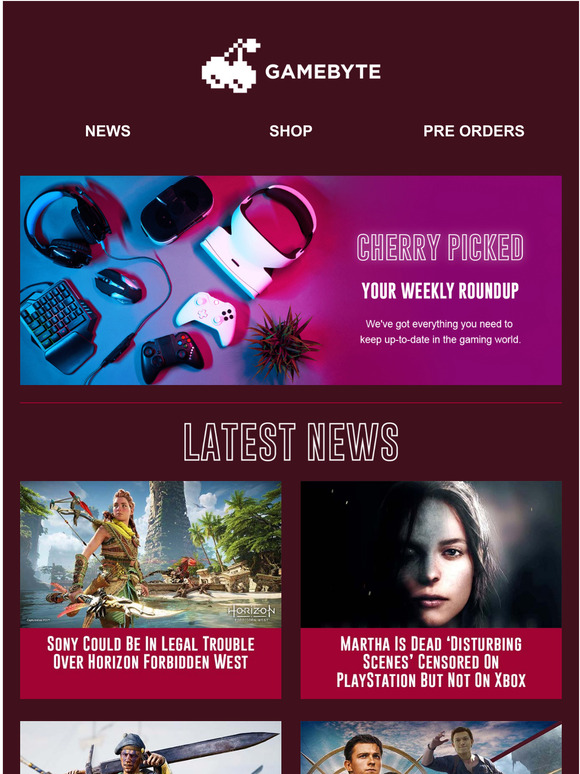 Your weekly gaming round-up