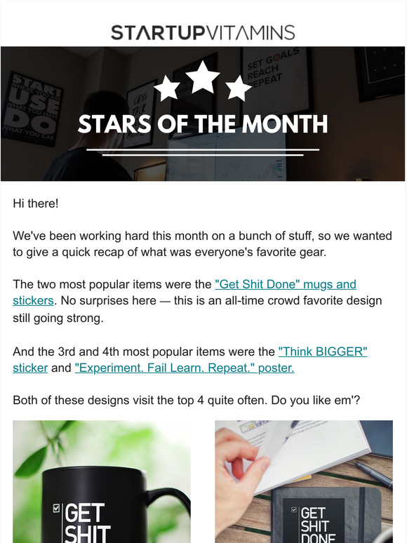 Stars of the Month