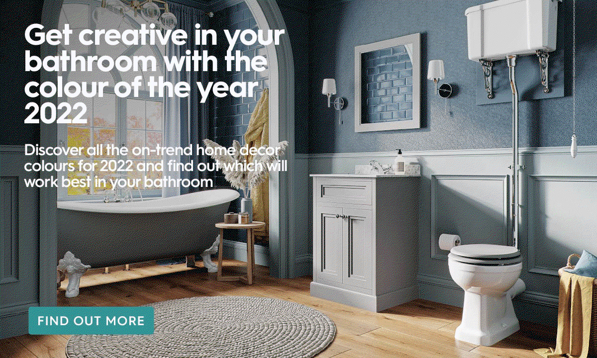 victoriaplum Get creative in your bathroom, colour of the year 2022 Milled