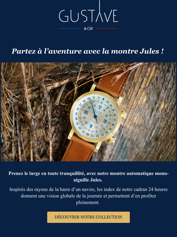 La montre automatique des aventuriers !