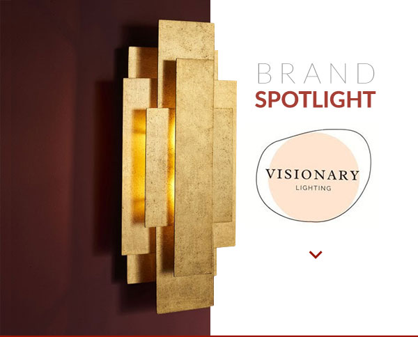 Visionary Lighting Warmwell Wall Light in Satin Brass & White Shade