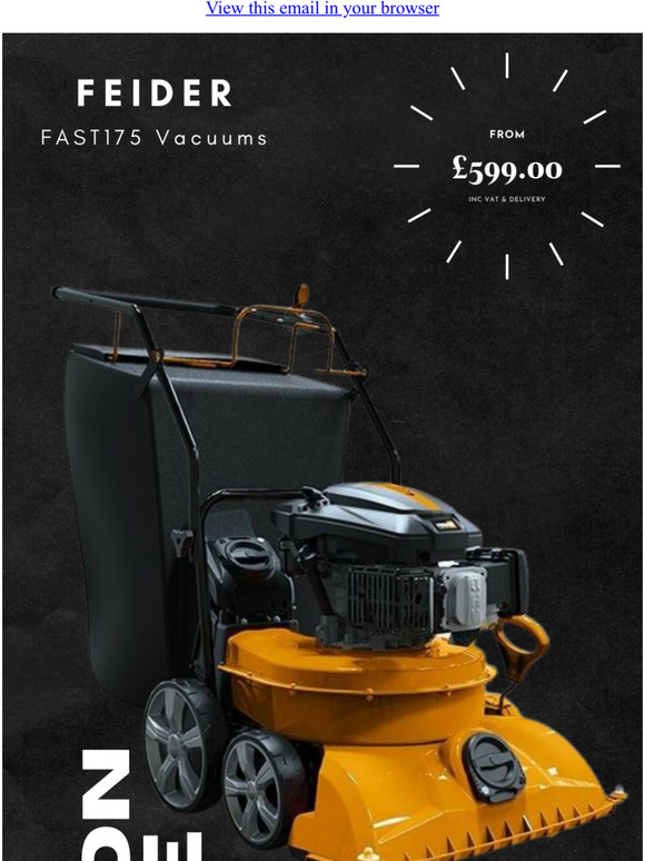 Have You Ever Vacuumed Your Lawn? 