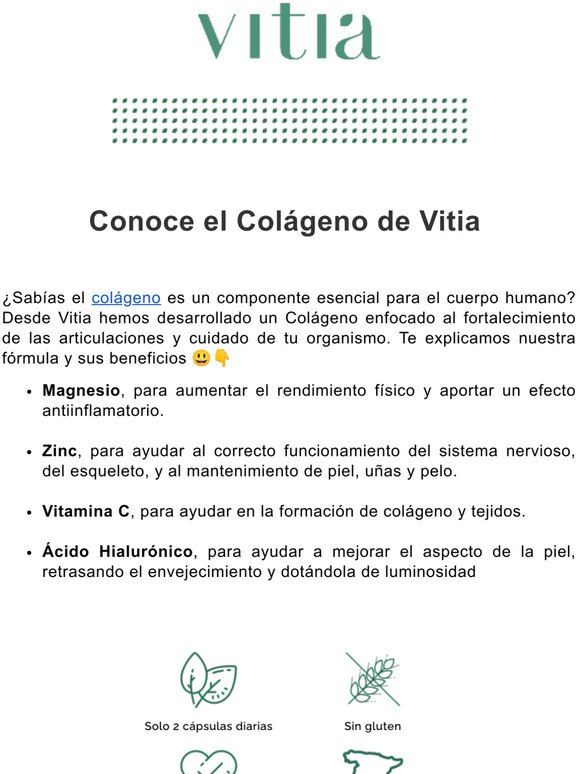   Por qu el Colgeno de Vitia y no otros?