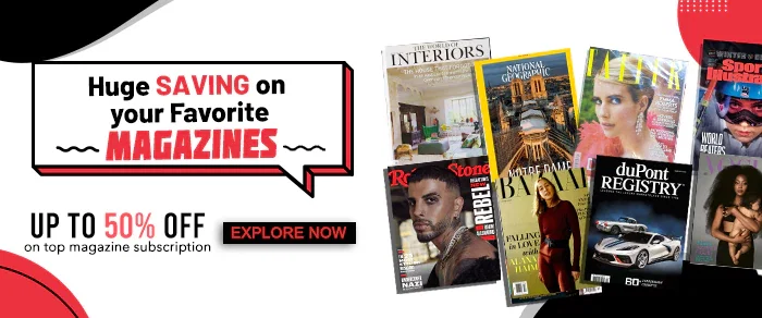 Magazine Cafe Store - Save Upto 50% On All Your Favorite Subscription