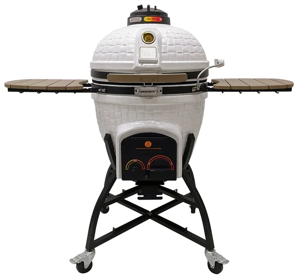 Deluxe Kamado Grill - White  Icon XR402
