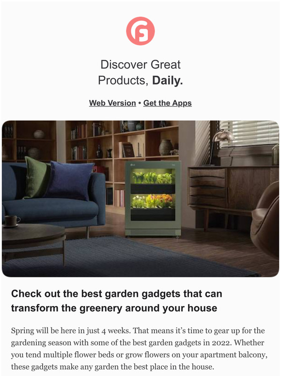 Gadget Flow The best garden gadgets Milled