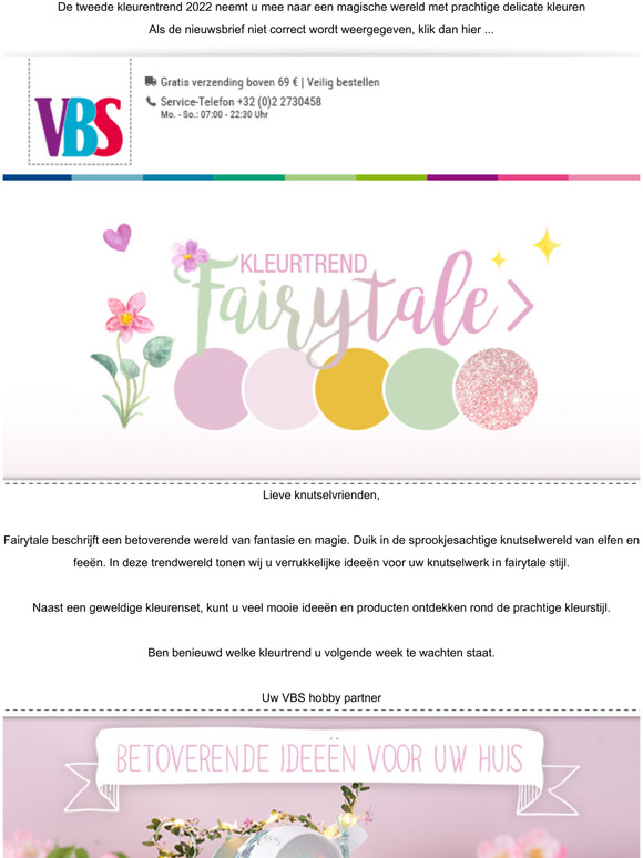 Betoverende feenmagie hangt in de lucht - kleurentrend Fairytale