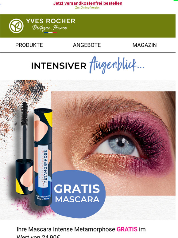 Yves Rocher GRATIS Mascara fr intensive Augenblicke Milled