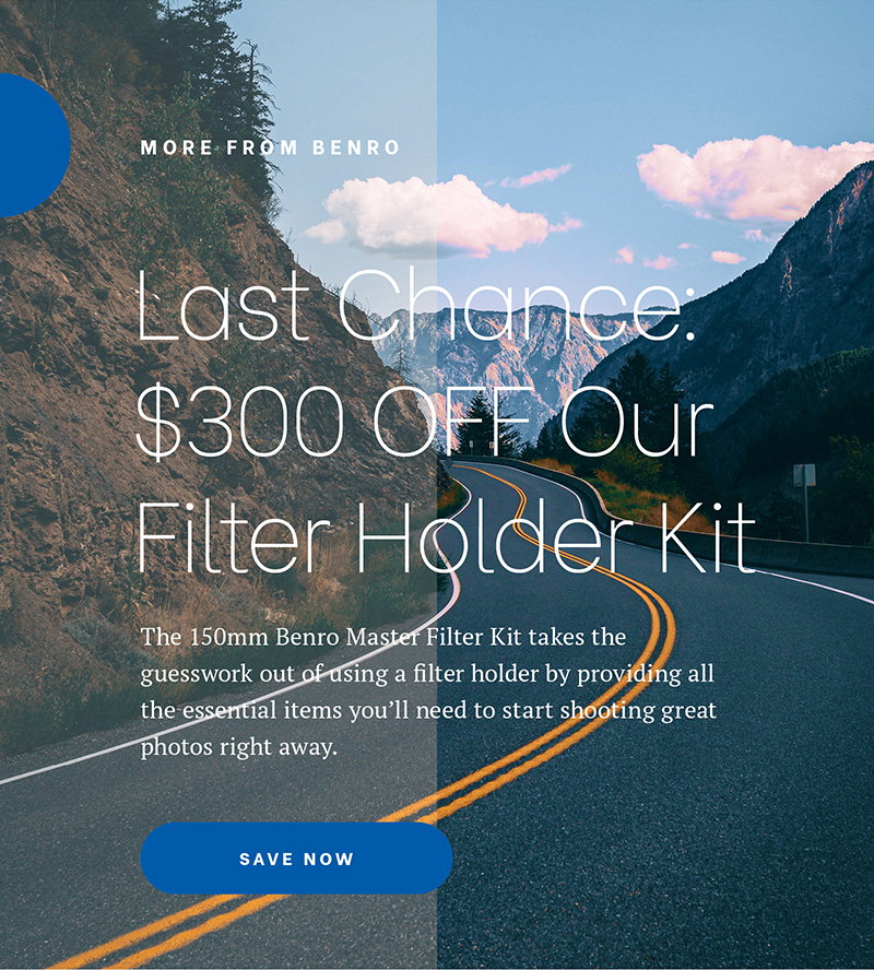 Last Chance: $300 OFF Our  Filter Holder Kit