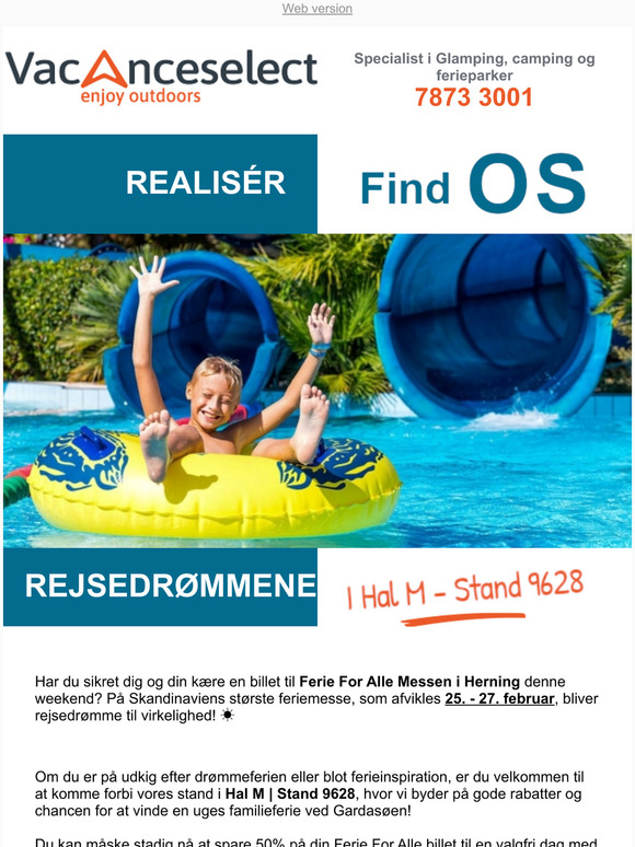 Ferie For Alle 2022 starter i morgen!