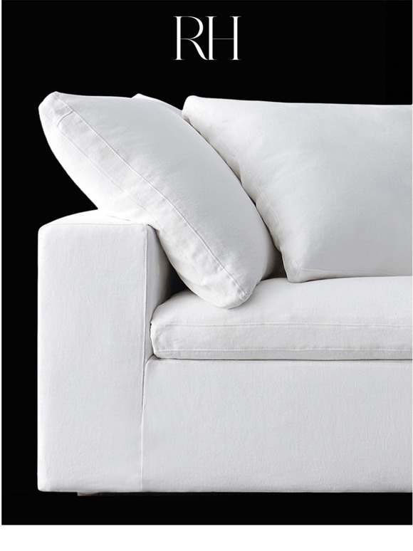 Restoration Hardware The Most Comfortable Sofa in the World. The Cloud