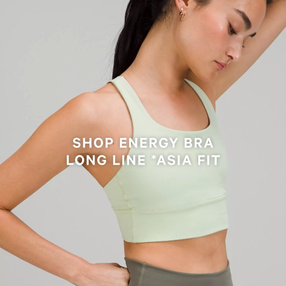 LULULEMON longline energy bra, ribbed in sonic pink size 2
