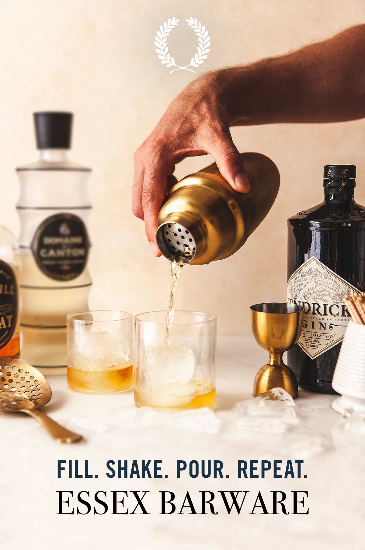 Farmhouse Pottery INTRODUCING The Essex Barware Collection! Milled