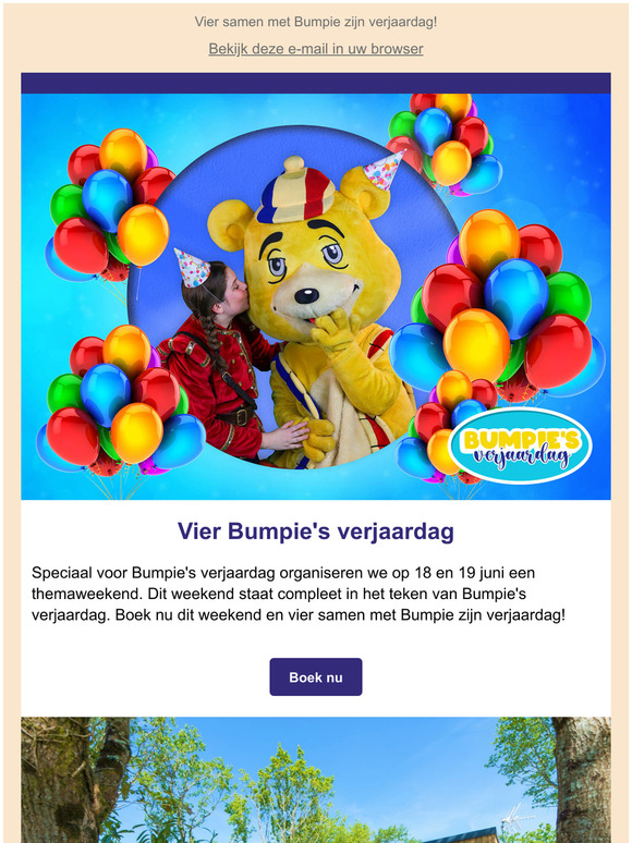 Themaweekend Bumpies verjaardag