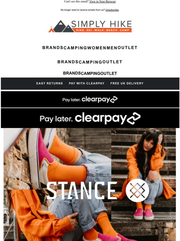 Stance keeping you stylish