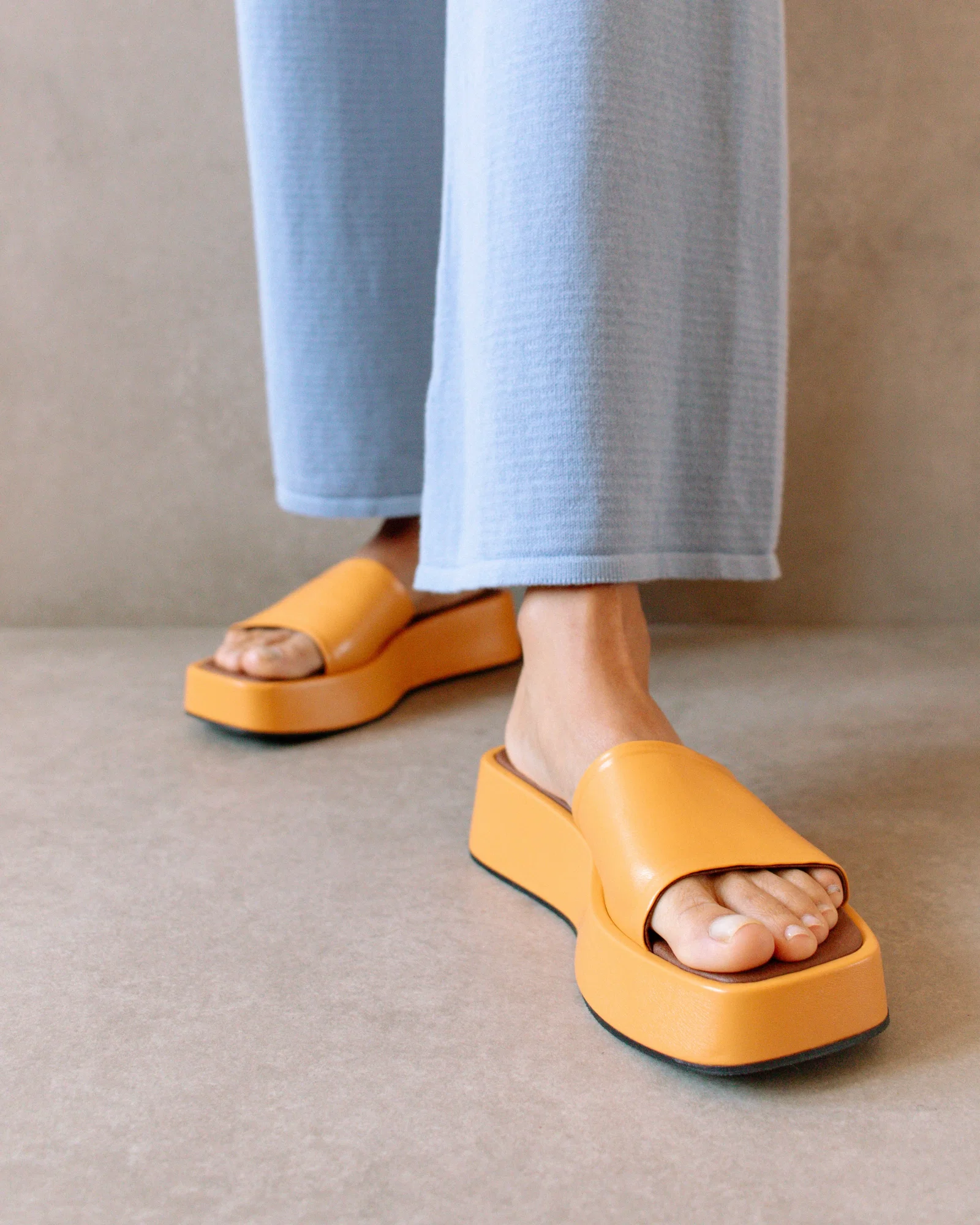Image of Janice Spicy Orange Sandals