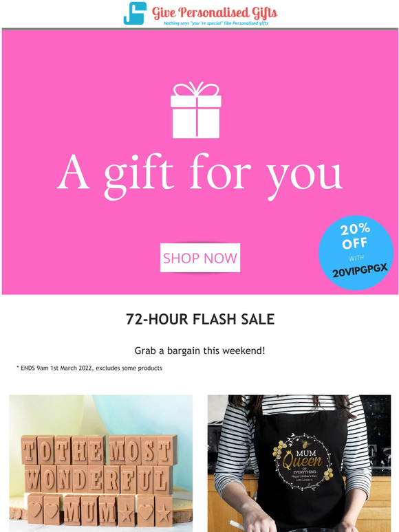 Payday Flash Sale: 20% Discount
