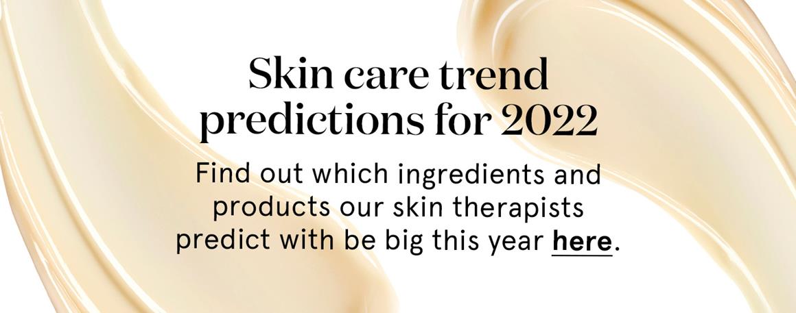 Skin care trends 2022