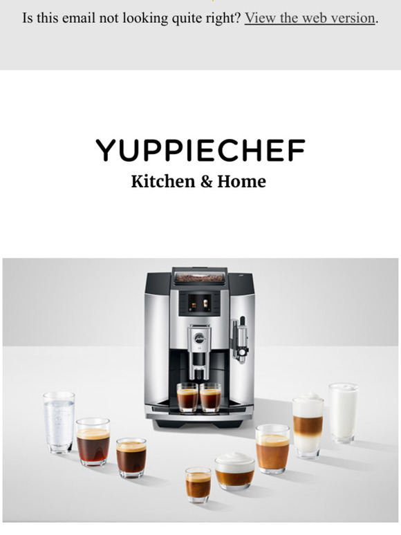 Yuppiechef Coffee machine shopping? Jura's beantocup range is Milled