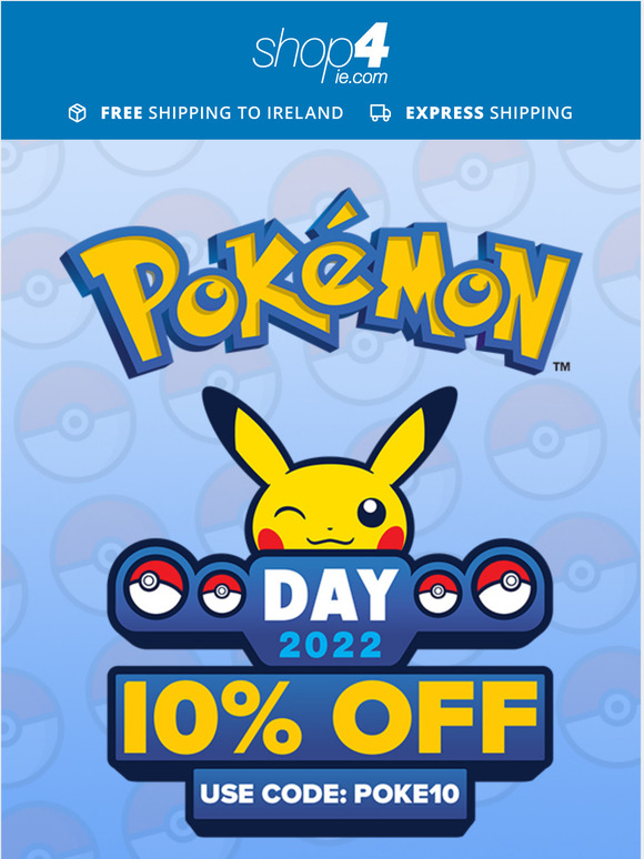 10% OFF POKEMON SALE!
