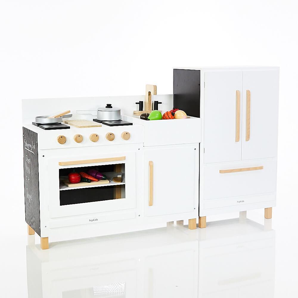 Scandi Toy Kitchen & Fridge Set