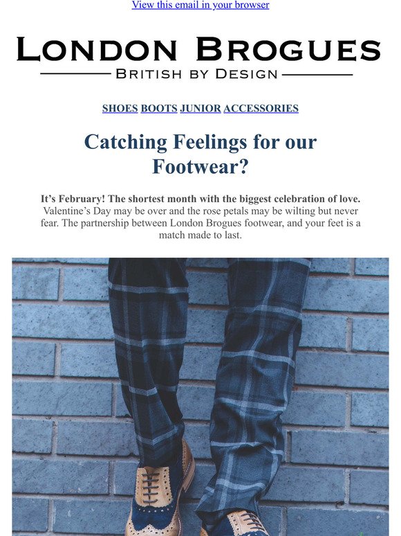 London Brogues Monthy Newsletter - February Edition