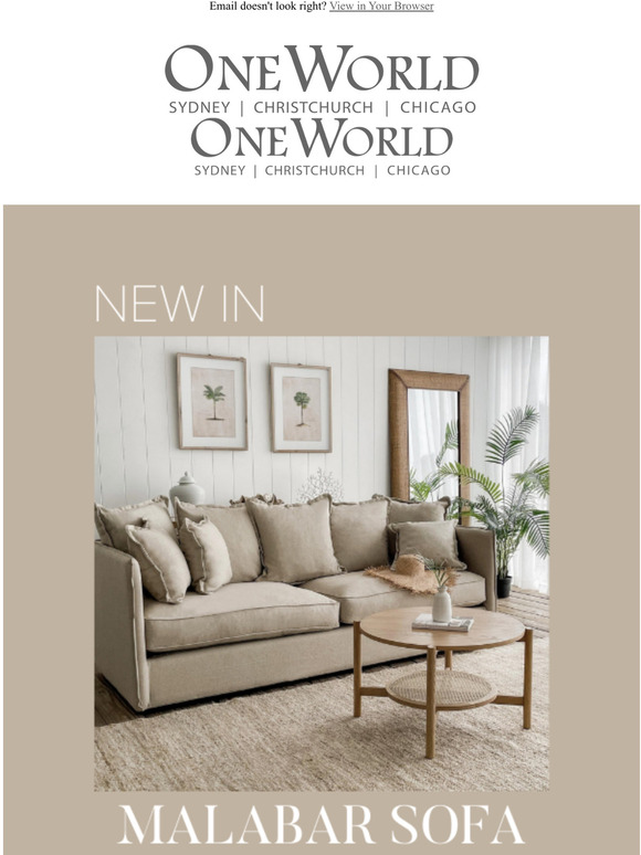 This new Malabar sofa is the most relaxing colour
