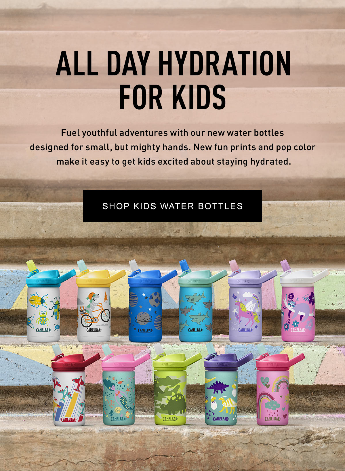 Shop CamelBak Kids' Water Bottles for Young Explorers