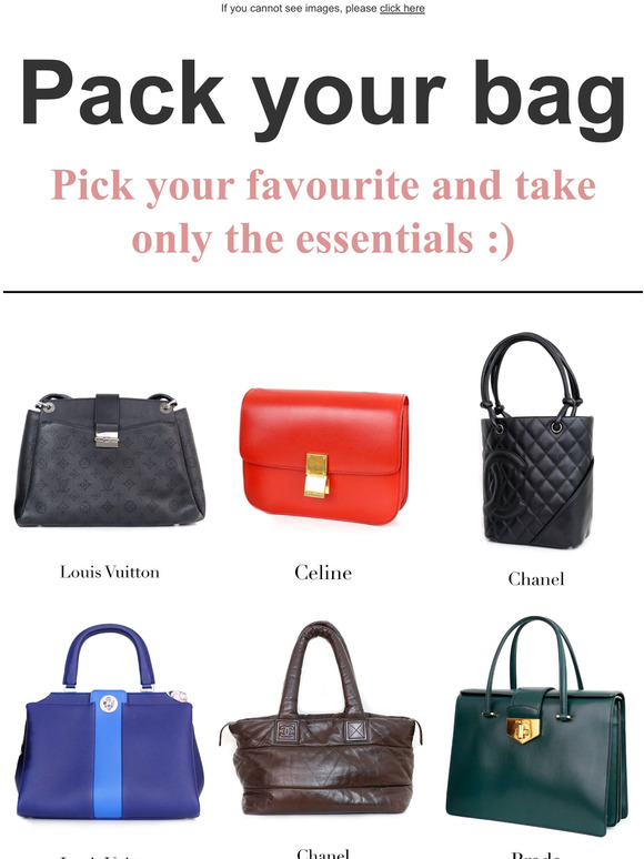 Our top bags this week 