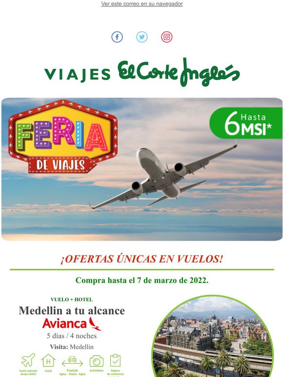 Carretilla Reconocimiento granizo VECI (Viajes El Corte Ingles): -Los mejores vuelos y paquetes estn en la  Feria de Viajes! | Milled