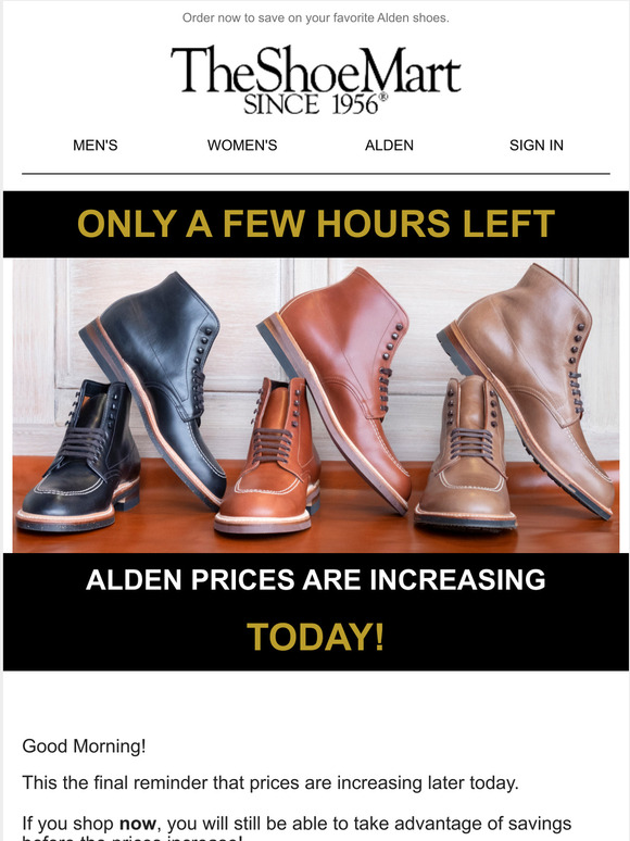 alden shoemart