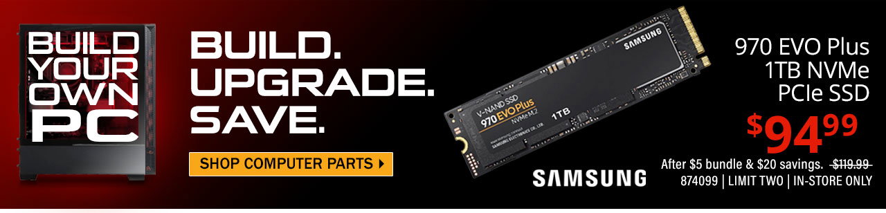 Build Upgrade Save - Shop Now