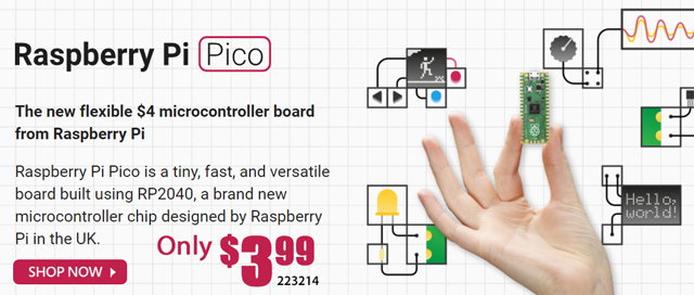 Raspberry Pi Pico - Shop Now