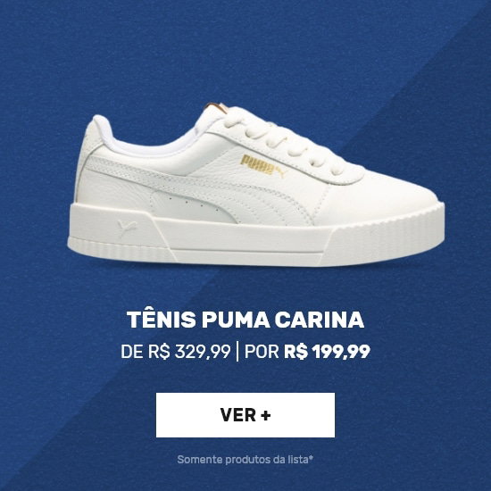 Centauro: Tnis Puma Carina por R$ 199,99! | Milled