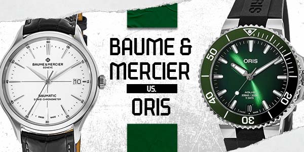 Watchmaxx Baume Mercier vs. Oris Watch Guide Milled