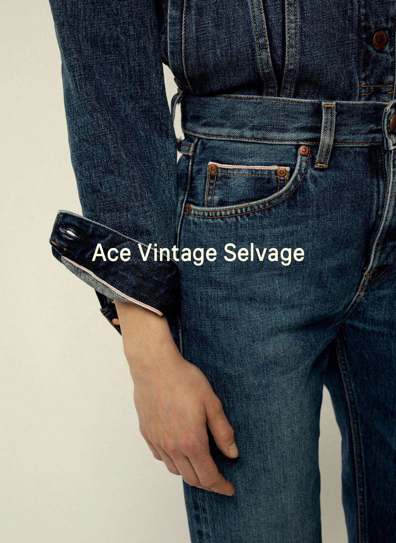 Nudie Jeans Co: Ace Selvage Vintage | Milled