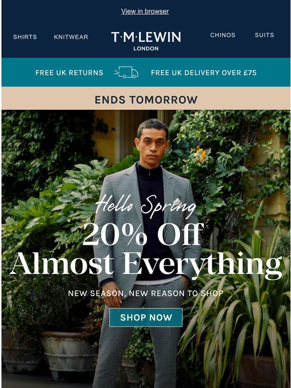 TM Lewin EU: The Smart Casual Style 