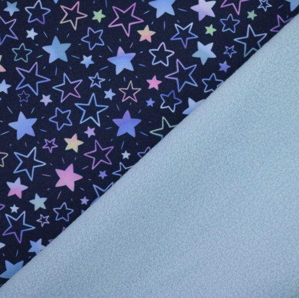 Softshell Stars, dunkelblau
