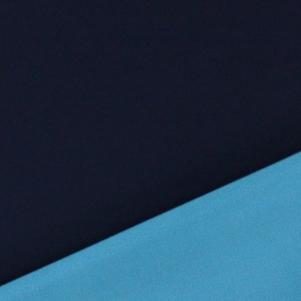 Softshell Two-Tone, dunkelblau - türkis