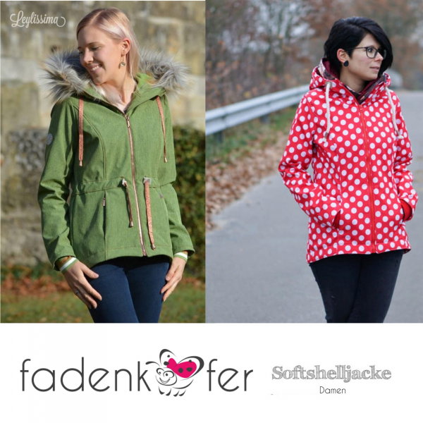 E-Book Fadenkäfer Softshelljacke Damen