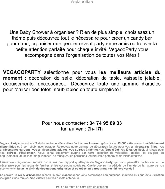 Une dcoration parfaite pour ma Baby Shower !