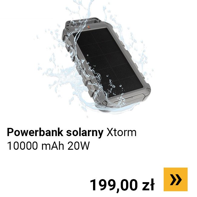 Powerbank solarny Xtorm 10000 mAh 20W