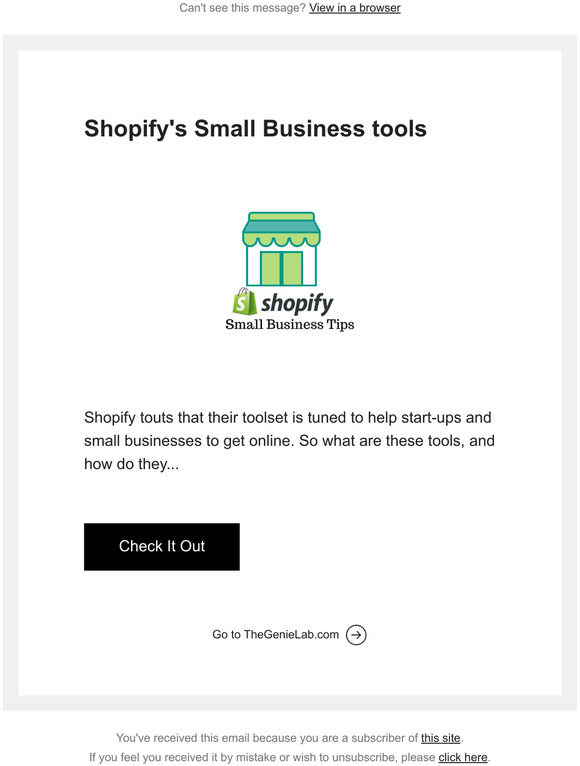 New blog post by TheGenieLab