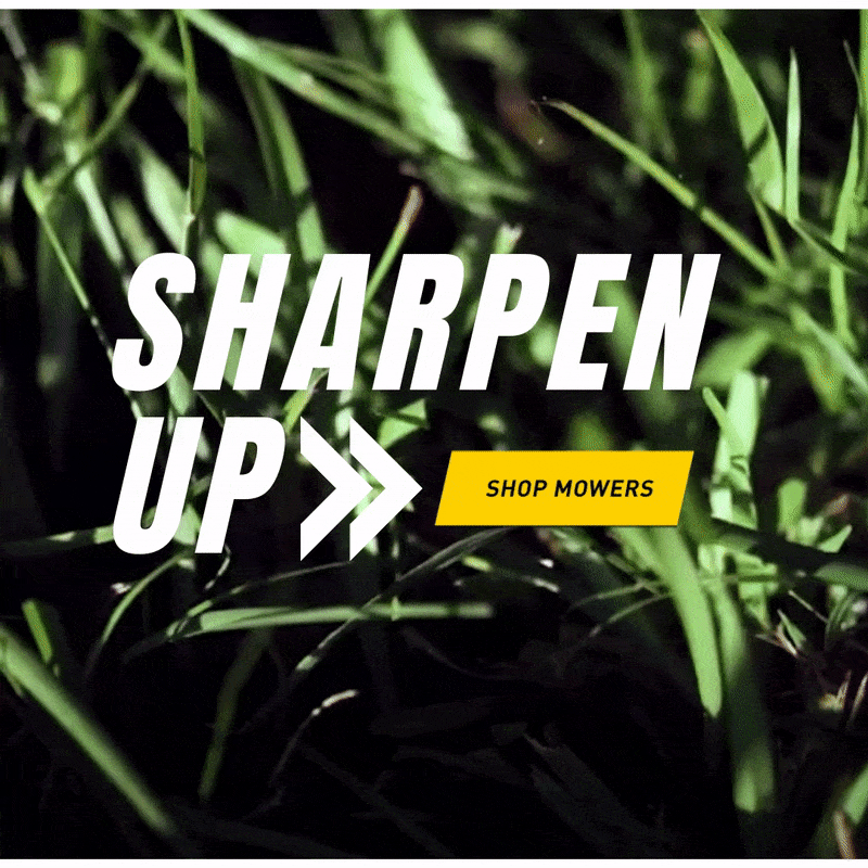 Sharpen Up - Shop Mowers