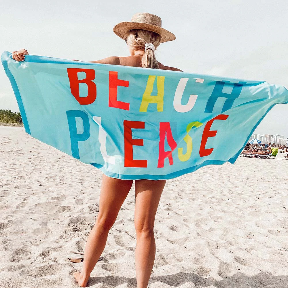 Image of Beach Please Quick Dry Beach Towels