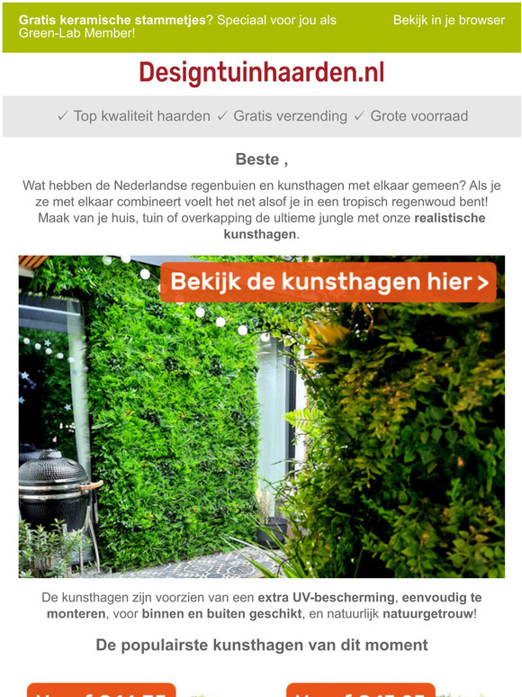 Wauw, dit moet je zien ! Maak van je huis een jungle