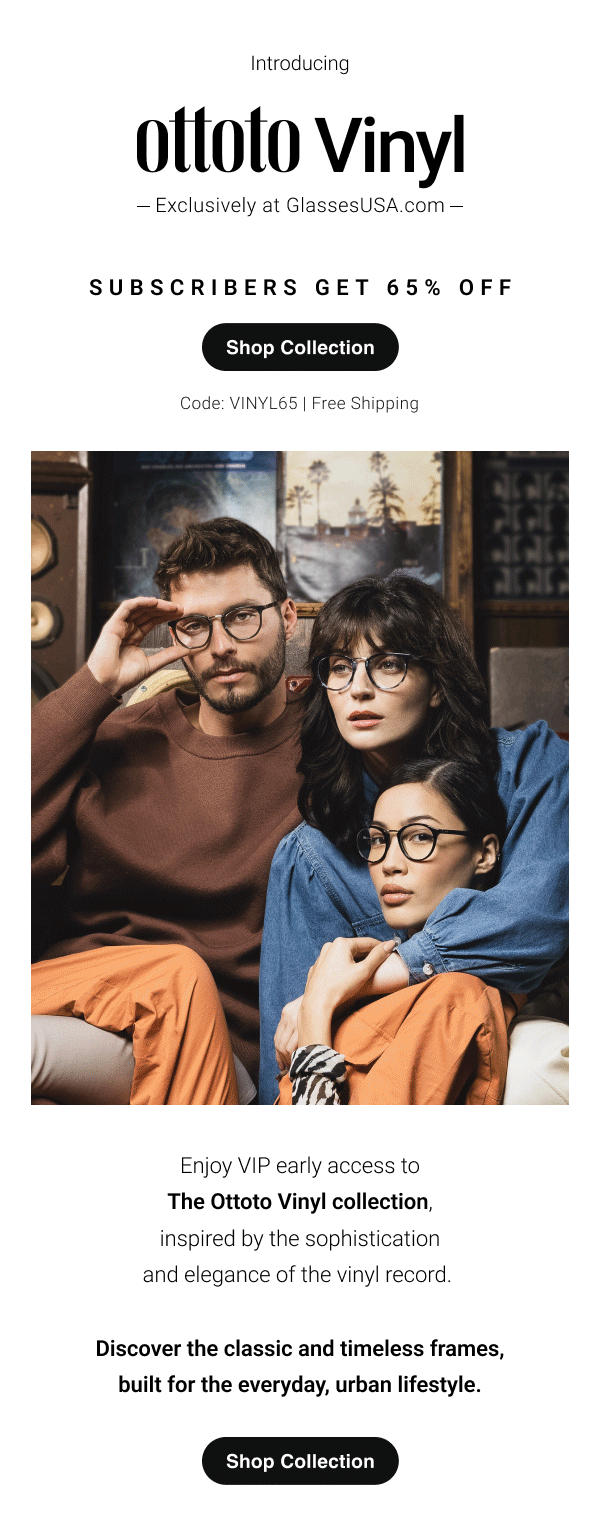 GlassesUSA It's the most beautiful collection we've ever made and now