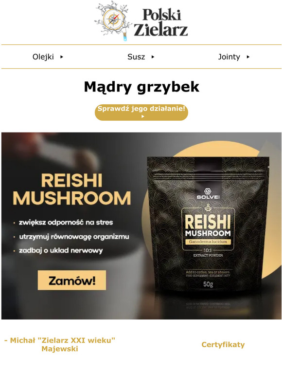 Dobroczynne dziaanie grzybkw REISHI  Przekonaj si 